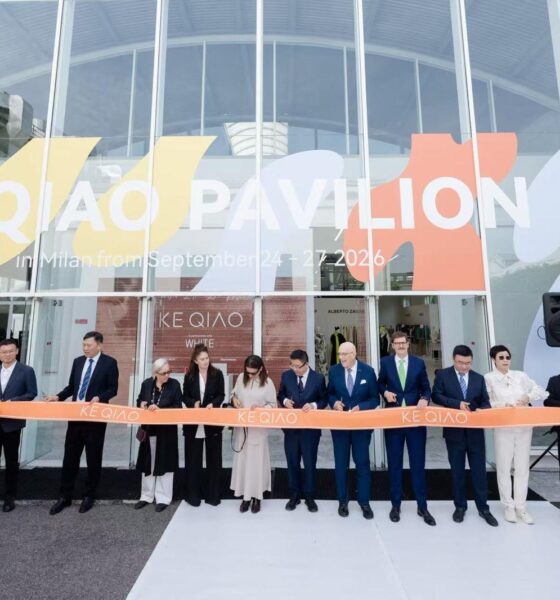 GREAT SUCCESS FOR THE KEQIAO RIBBON-CUTTING CEREMONY AT WHITE MILANO:  DESIGN AND CREATIVITY BRING ITALY AND CHINA TOGETHER